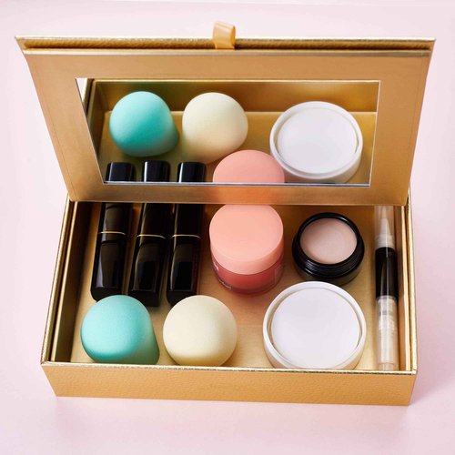 Jessup Makeup Brushes Set Professional Makeup Brush Eyeshadow Blending Powder Foundation Blusher Concealer 25pcs with Cosmetics Storage Box, Zinfandel T285