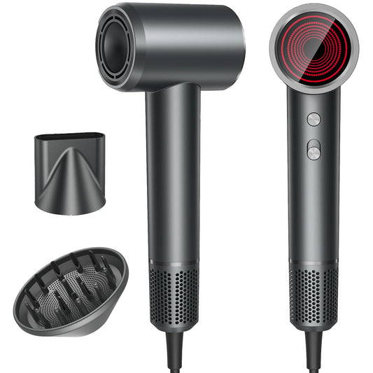 Hair Dryer, Professional Ionic Hair Dryer for Fast Drying, High Speed Hair Blow Dryer with Diffuser for Home Salon Travel, Constant Temperature Hair Care Without Hair Damage