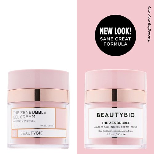 BeautyBio ZenBubble Oil-Free Calming Gel Cream. Calm and correct sensitive, blemish-prone skin
