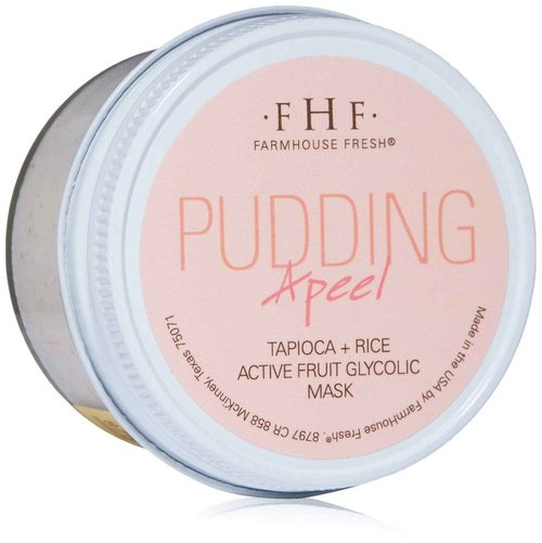 FarmHouse Fresh Pudding Apeel Tapioca Rice Active Fruit Glycolic Mask, 3.2 Fl Oz