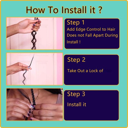 613 Blonde Braiding Hair - 18 Inch, 100g, 2 Bundles, Deep Water Wave, Bulk, No Weft, Micro Braiding Hair for Boho Braids, Wet and Wavy Human Hair Extensions