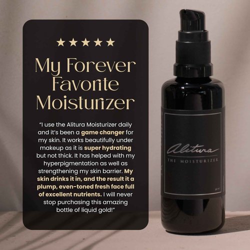 Alitura Naturals Face Moisturizer for Men & Women – 100ml Daily Hydrating Cream with Aloe Vera, Bee Propolis, Sea Buckthorn, & Honey – Anti-Aging, Soothing, Non-GMO, USA Made