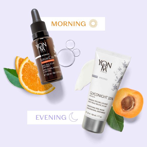 Yon-Ka Glyconight 10% Peel Masque | Anti-Aging Face Mask | Skin Renewal for Wrinkles and Pore Reduction with Glycolic Acid | 1.77 oz