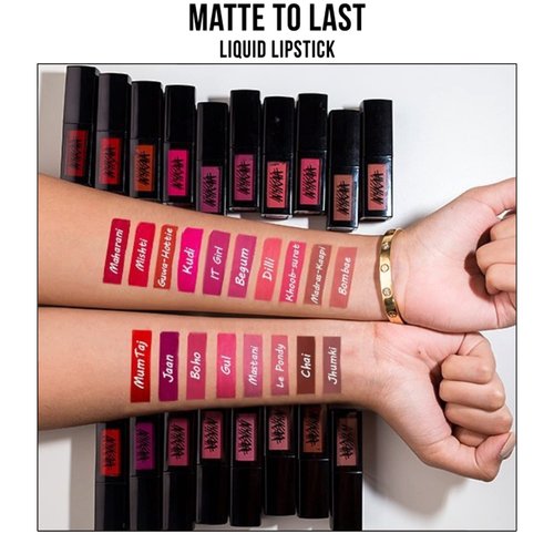 Nykaa Matte To Last ! Liquid Lipstick - Rukmini 22 (5ml)