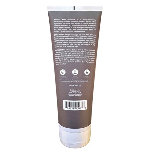 Shapiro MD Hair Growth Experts Shampoo and Leave in Conditioner, DHT Fighting Vegan Formula for Thinning Hair Developed by Dermatologists, Experience Healthier, Fuller Thicker Looking Hair, 1 Month