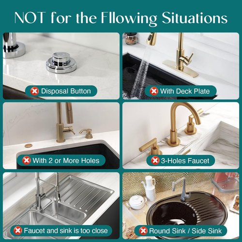 eormoe Faucet Mat for Kitchen Sink - Wider Diatomite Fast Drying Stone Sink Tray, Super Absorbent, Prevents Moisture Buildup - Faucet Splash Guard for Bathroom Counter (Dark Grey, 15x5.3inch)