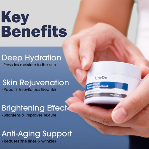 Uardo Complete Anti-Aging Night Routine 3 Piece Set - usn121