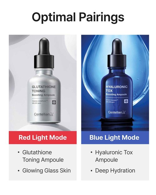 Centellian 24 Prime Facial Toning Device (Tingle Shot) - 2-in-1, Glass Skin, Better Absorption, Ultra Light. Electroporation, Premium Korean Skin Care