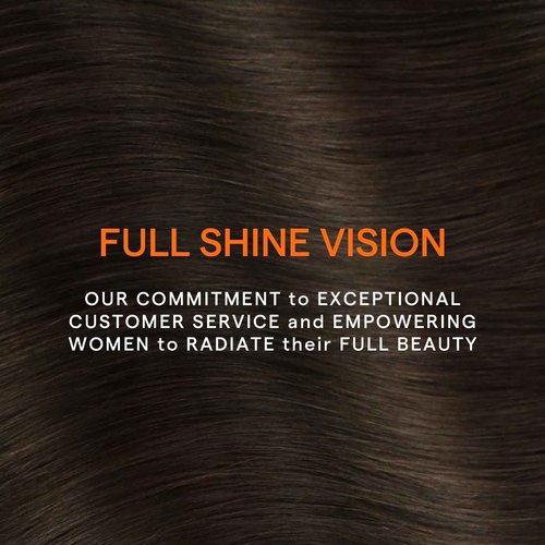 Full Shine Clip in Hair Extensions Real Human Hair Clip in Extensions Dark Brown Hair Extensions Clip ins Brunette Hair Triple Weft 7 Pcs 18 Inch 120 G