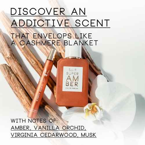 Ellis Brooklyn VANILLA MILK & SUPER AMBER Eau De Parfum for Women - Clean Perfume, Travel Size Perfume