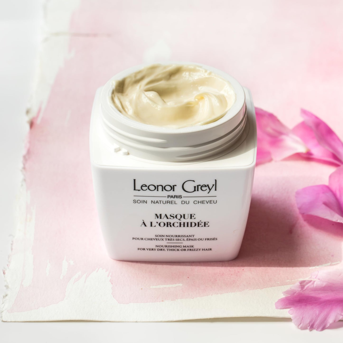 Leonor Greyl Paris Masque A L'Orchidee - Deep Conditioning Mask for Thick, Dry or Frizzy Hair, 7 oz
