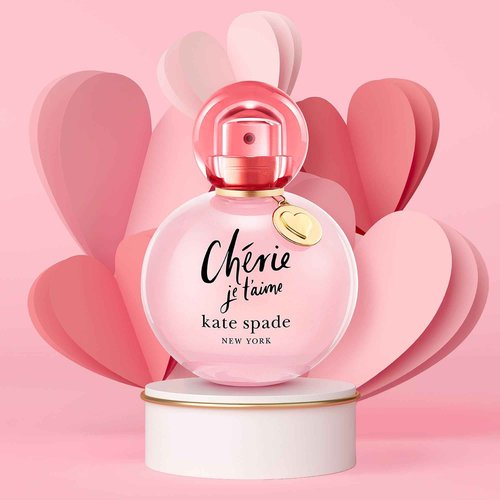 kate spade new york - Cherie Je t’aime Eau de Parfum - Women's Fragrance - White Floral & Fruity - With notes of Passion Fruit, Mimosa & Tonka - 2.0 Fl Oz