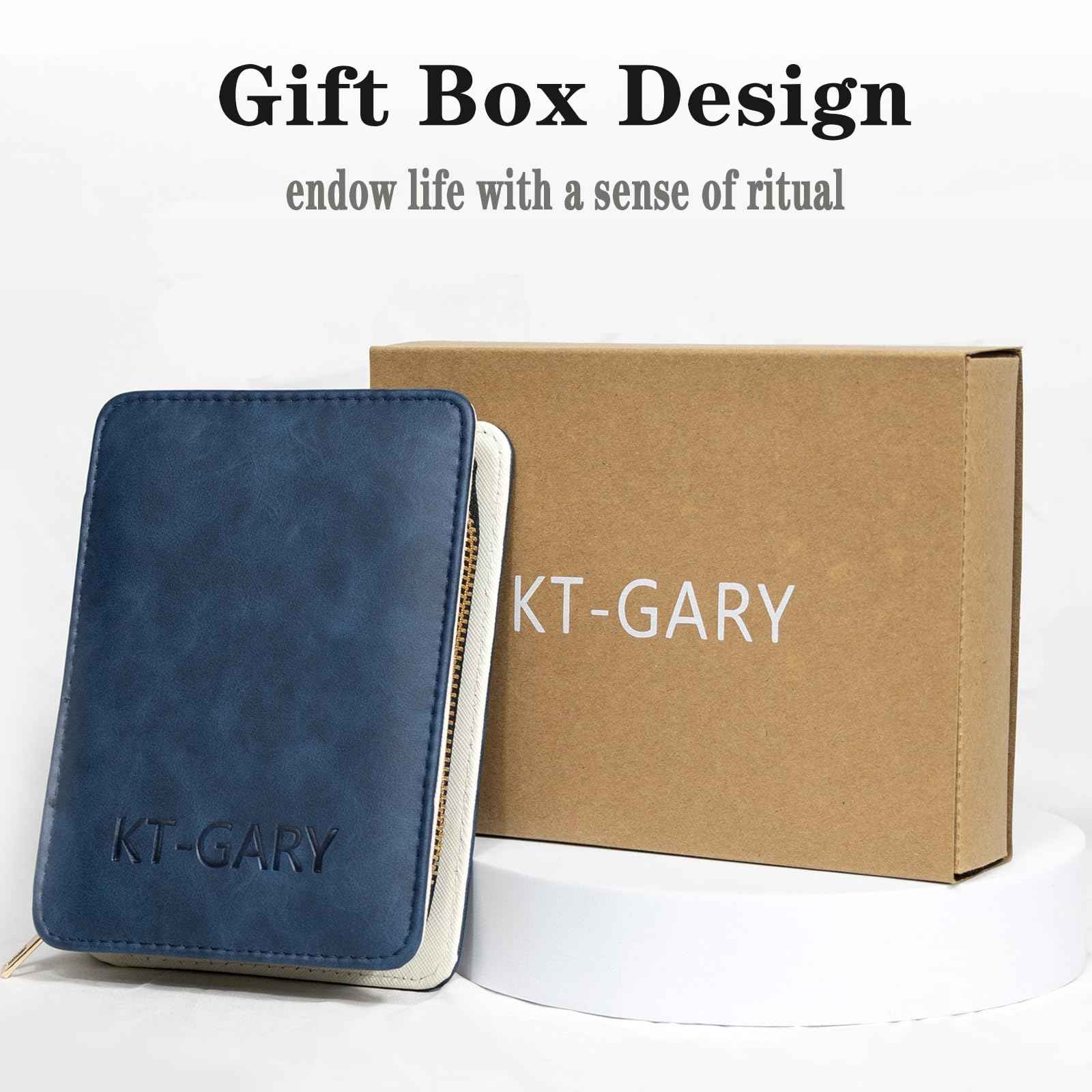 KT-GARY Manicure Set,Professional Nail Care Manicure Pedicure Kit,11 in 1 Stainless Steel Nail Clipper Set Grooming Tool with Exquisite Leather Travel Case for Men&Women