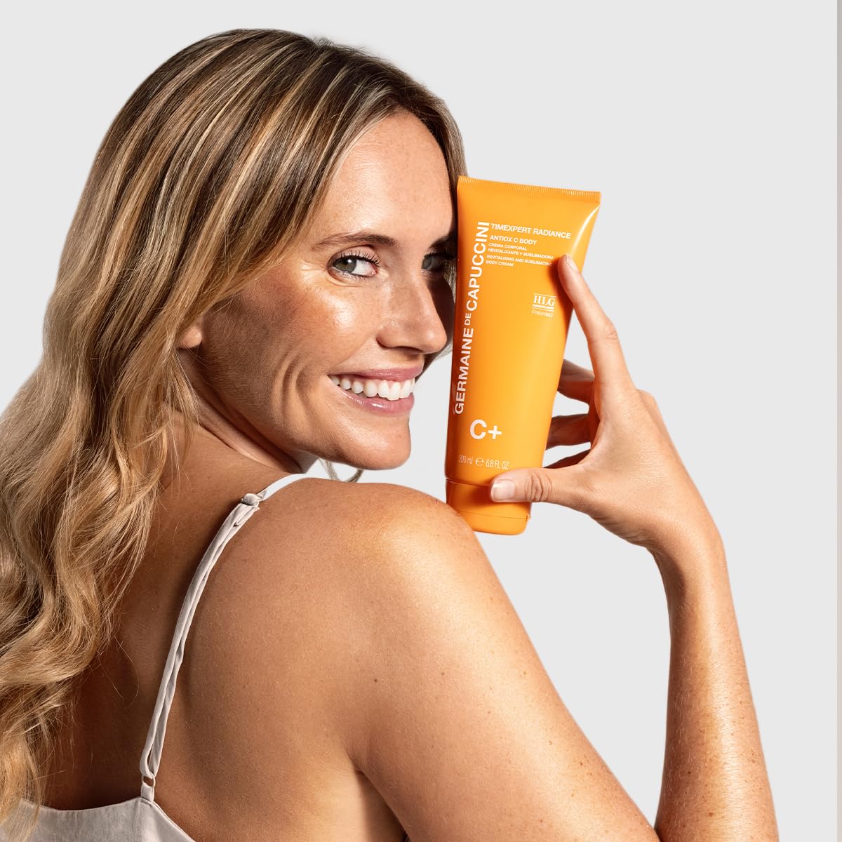 Germaine de Capuccini - Timexpert Radiance C+ | Antiox Body Cream - Hydrating Body Cream with Pure Vitamin C - Illuminating, and nourishing body cream - 6.8 Fl oz