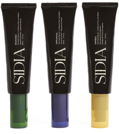 SIDIA - The Hand Serum Trio | Cruelty-Free, Plant-Based, Clean Beauty (Set of 3-Nirvana, Wired, & Soaked, 1.7 fl oz | 50 mL each)