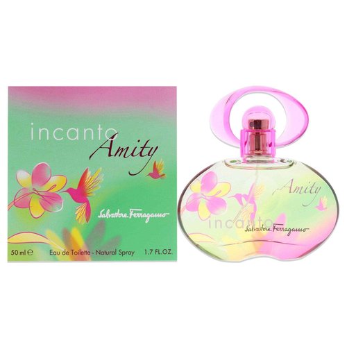 FERRAGAMO Incanto Amity Eau de Toilette, Perfume Spray for Women, 1.7 Fl. Oz.