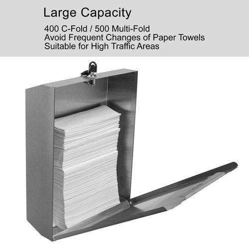 VANNSOO Commercial Soap Dispenser and Paper Towel Dispenser Bundle