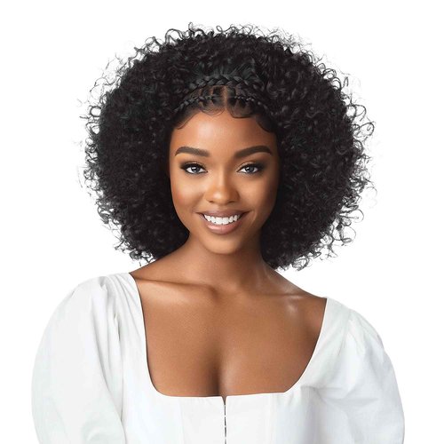 Outre Pre-Styled Synthetic HD 13X2 Lace Frontal Wig - HALO STITCH BRAID 14" (DR2/GDNAM)