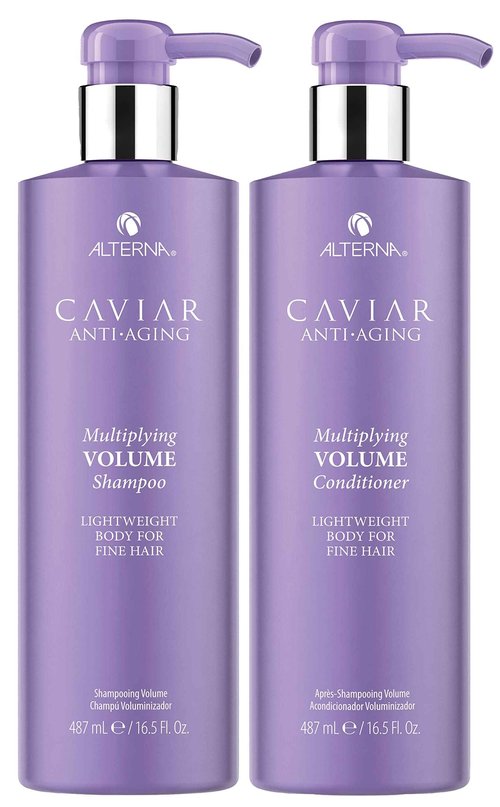 CAVIAR Anti-Aging Multiplying Volume Shampoo and Conditioner Set, 16.5-Ounce