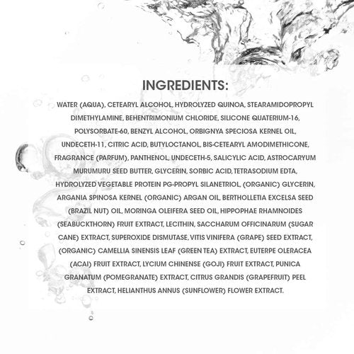 SEVEN Hair Care Satara Volume Conditioner for Women & Men, Sulfate + Paraben Free, Cruelty Free, Argan Oil, Pro Vitamin B5, Hydrolyzed Quinoa, Grapeseed Oil for Flat + Limp Hair Made in USA, 32 oz