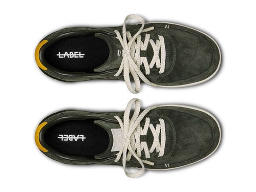 LABEL GT Pony Hair Low Olive/Yellow 9 M