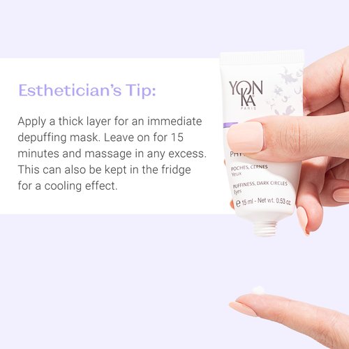 Yonka Phyto-Contour | Anti-Aging Eye Cream with Rosemary Extract | Reduces Puffiness & Dark Circles | For All Skin Types and Paraben-Free | 0.5 fl oz