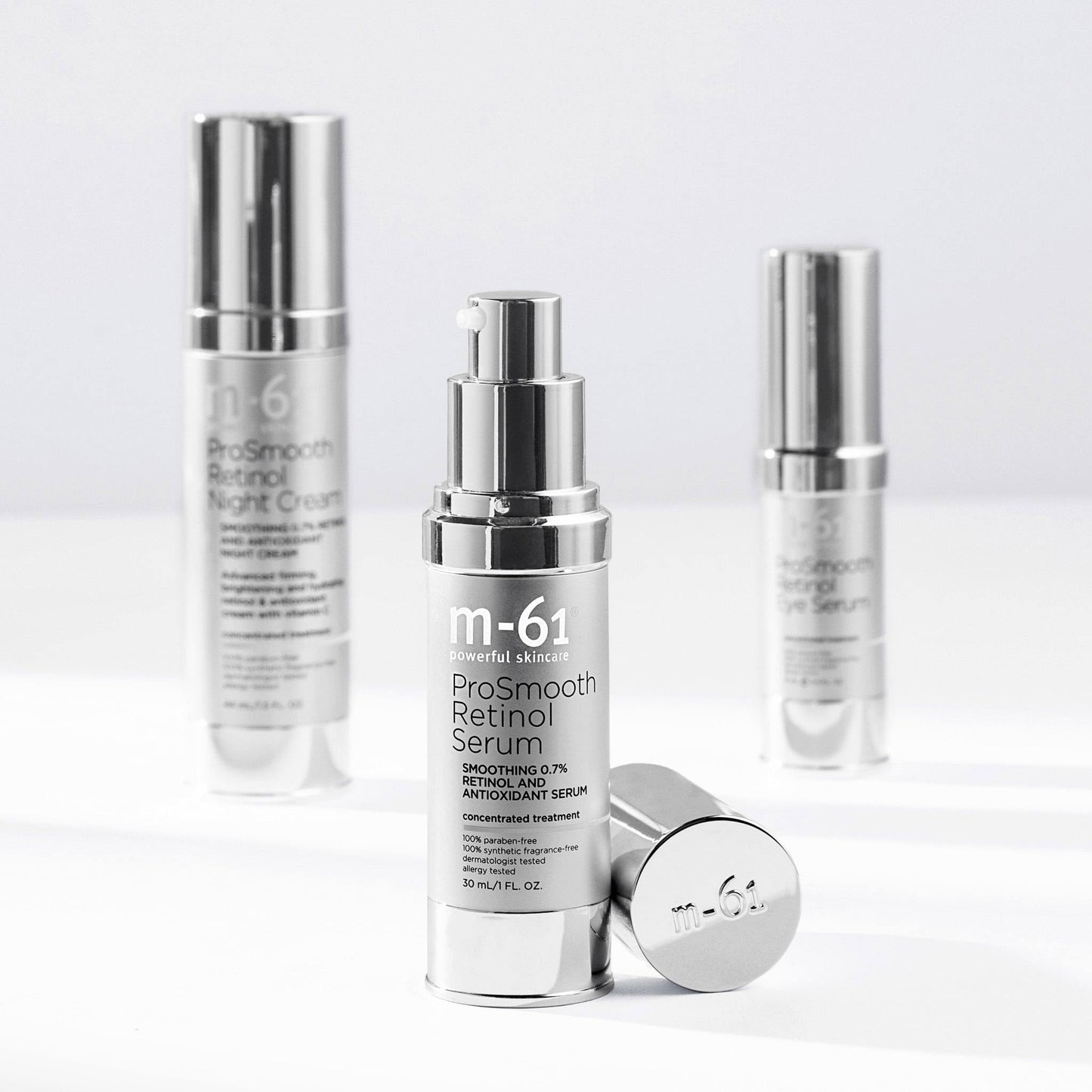 m-61 ProSmooth Retinol Serum | 0.7% Non-Irritating Retinol + Antioxidant Serum With Vitamin C. Dermatologist Tested With Clinical Trial Results. For Mature, Aging Skin - 1 Fl Oz