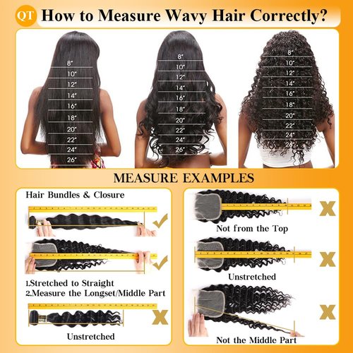 QTHAIR 16A Grade Brazilian Loose Wave Human Hair Bundles Weave Hair Human Brazilian Virgin Hair For African Americans Women 3 Bundles Total 300g/10.5oz (10 12 14) Inch