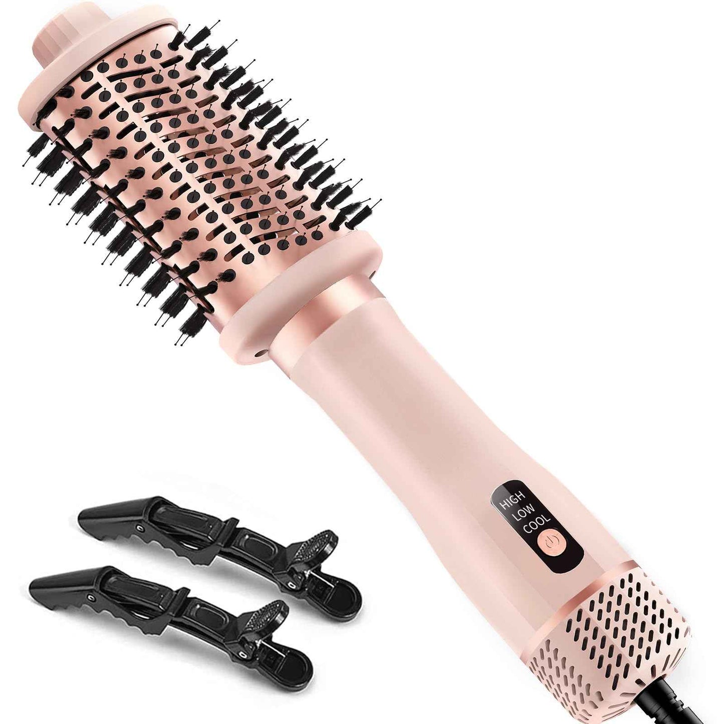 Hight Speed One-Step Volumizer Hair Dryer, 4-in-1 Hair Dryer Brush Blow Dryer & Styler Volumizer – Hot Air Straightener Brush for Frizz Control, Salon Blowout, Fast Drying with Ionic Technology