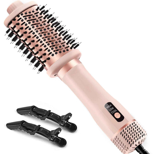 Hight Speed One-Step Volumizer Hair Dryer, 4-in-1 Hair Dryer Brush Blow Dryer & Styler Volumizer – Hot Air Straightener Brush for Frizz Control, Salon Blowout, Fast Drying with Ionic Technology