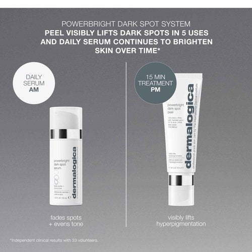 Dermalogica Powerbright Dark Spot Face Serum, Visibly Fades Dark Spots in Days and Helps Prevent Future Dark Spots - Boosts Skin's Natural Luminosity, 1 Fl Oz