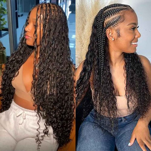 DMKEEP Top Grade Super Wave Human Braiding Hair 4 Bundles 100g Human Hair Braiding Hair No Weft Bulk Human Hair for Braiding Hair Extensions Natural Color Yaki Straight 18 Inch