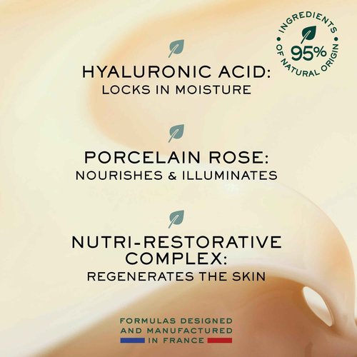 Nuxe Nuxuriance Gold Nutri-Fortifying Oil-Cream, Anti-Aging, Redensifying, Illuminating Face Moisturizer with Hyaluronic Acid & Nutri-Restorative Complex, 1.7 Fl Oz