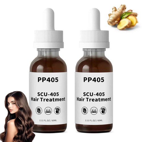 Vincofoo PP405 Hair Treatment | SCU-405 | Anti-Hair GLoss Serum | Strengthen Hair Roots | Quickly Absorbed & Non-greasy | PP405 Hair Oil for All Types