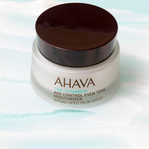 AHAVA Brightening Cream SPF20 - Brightens & Evens Skin Out, Hydrate & Protect Against UVA/B, Enriched with Osmoter, VF Brightening Accelerator & 3D Complex, 1.7 Fl.Oz