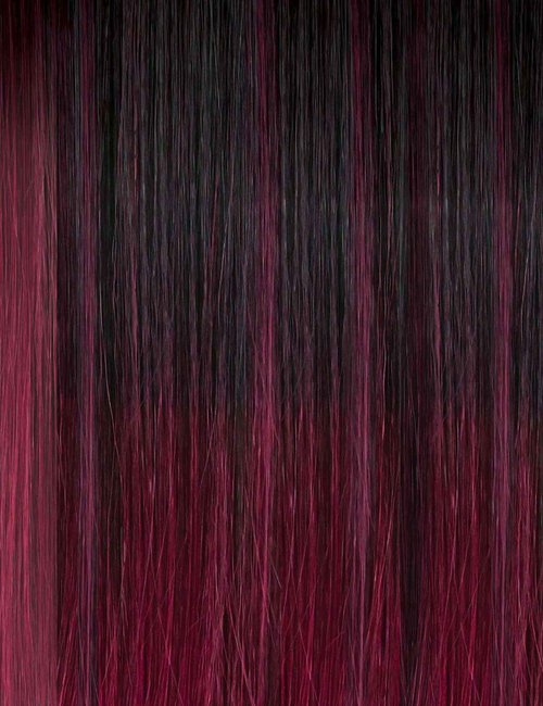 Outre Lace Front Wig - Perfect Hair Line - Swoop Series Y-Part 206 (DRFF PLUM WINE)