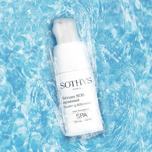 SOTHYS Soothing SOS Serum | Calming Face Serum for Sensitive Skin and Soothing Redness with Thermal Water