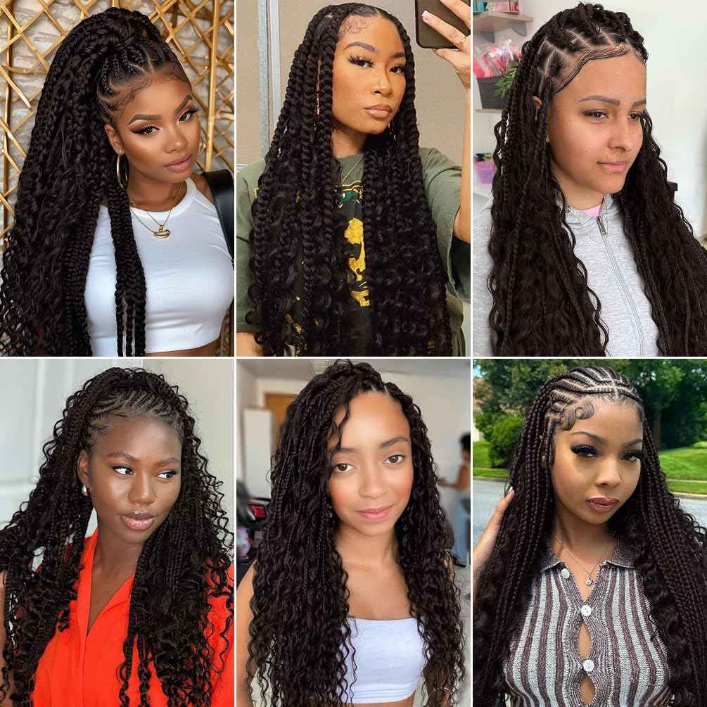 2 Bundle Human Braiding Hair for Boho Braids, 20Inch 100G #2 10A Brazilian Virgin Deep Wave Bulk Human Hair for Braiding, Wet And Wavy No Weft Curly Braiding Hair for Boho Knotless Braids