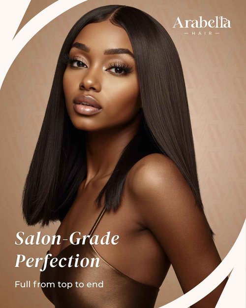 Arabella Hair 5x6 Glueless Wigs Human Hair Pre Plucked Pre Cut 230% Density Glueless Wigs 100% Human Hair 12a Pre Plucked Bleached Knots Straight Wig Human hair (16inch, 5X6 Straight Wig)