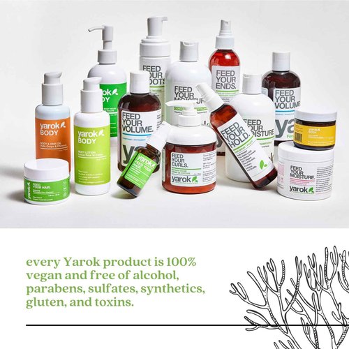 Yarok - Feed Your Moisture Shampoo - Hydrate, Detoxify & Restore - Nourishing & Moisturizing Cleanse - With Organic Argan & Coconut Oil - 100% Vegan - Gluten, Sulfate, Paraben & Cruelty Free - 32oz