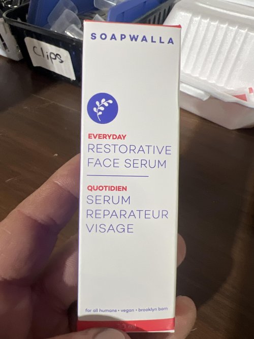 Soapwalla - Restorative Facial Serum | Vegan, Cruelty-Free, Clean Skincare (1 fl oz | 30 ml)