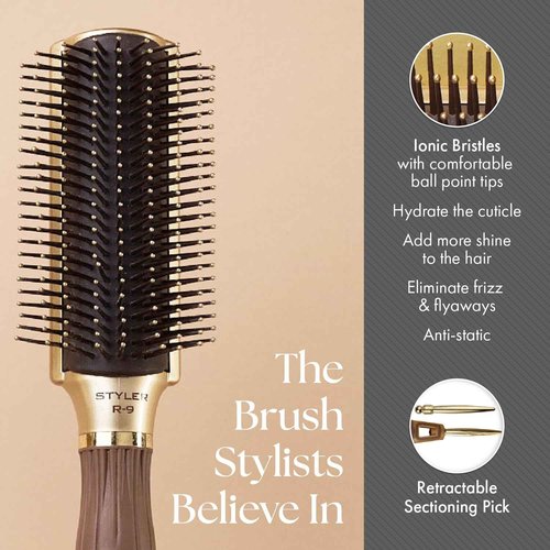 Olivia Garden Ceramic + Ion Nano Thermic Styler 3-PC Bag (S9R, VTS, PDL)