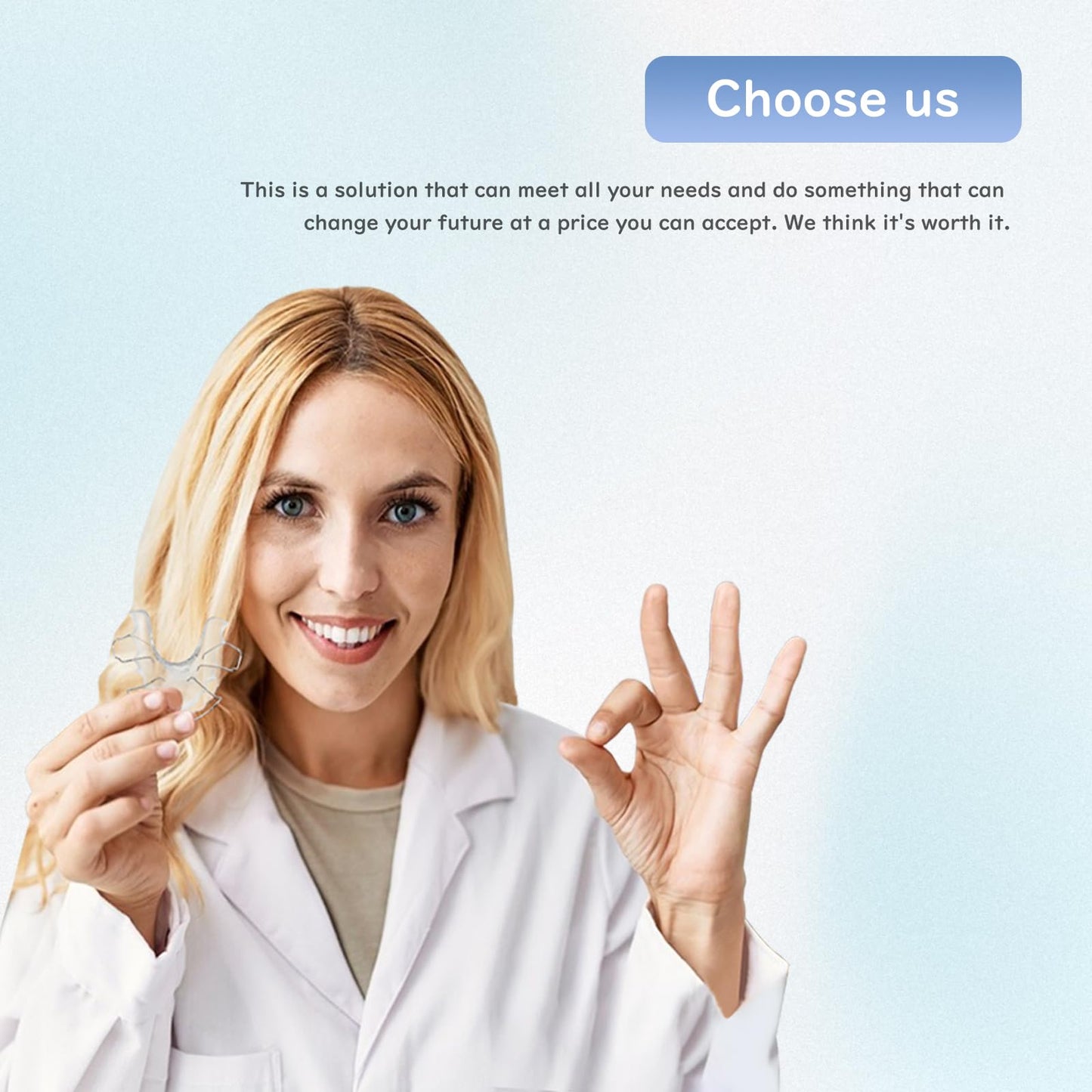 2 Hawley Retainer for Custom Teeth Retention, Custom-Fit Upper and Lower Retainers - Comfortable and Durable