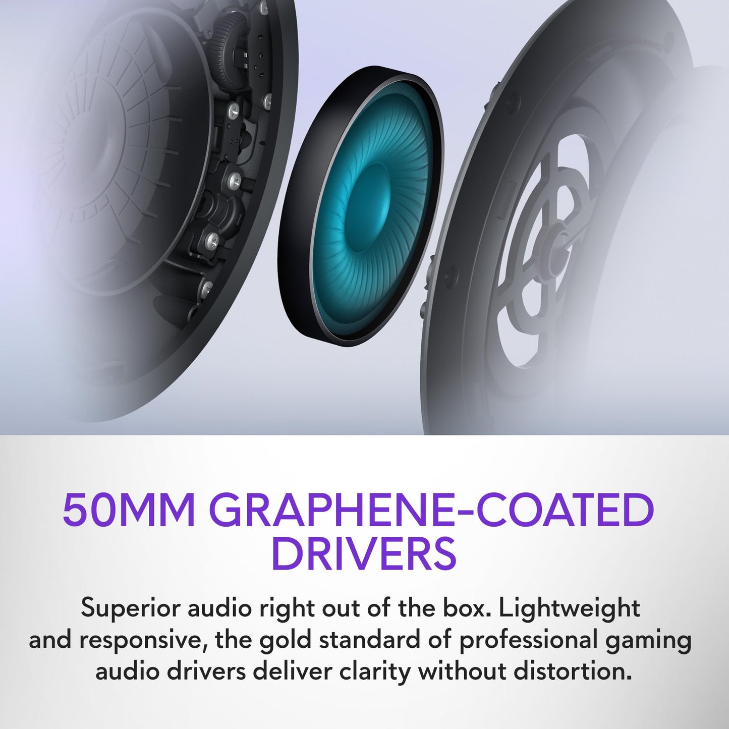 Alienware Pro Wireless Gaming Headset - Wired/Wireless, Bluetooth 5.3, 15 Minute Fast Charging, Audio Output 20 Hz, Battery Talk Time (ANC on) Up to 24 Hrs (Bluetooth), Dark Side of The Moon