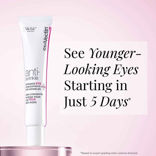 StriVectin Anti-Wrinkle Intensive Eye Cream Concentrate for Wrinkles PLUS, Targets Crow's Feet, Firmness, Puffiness and Dark Circles, 1 Fl oz