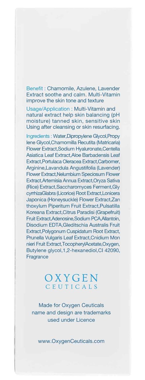 OxygenCeuticals Toning Gel – Premium Hydrating Gel Toner with Centella & Licorice Root Extracts, Adenosine Anti-Wrinkle, Soothing Care for Dry & Sensitive Post-Treatment Skin. 1.69 fl.oz (50ml)