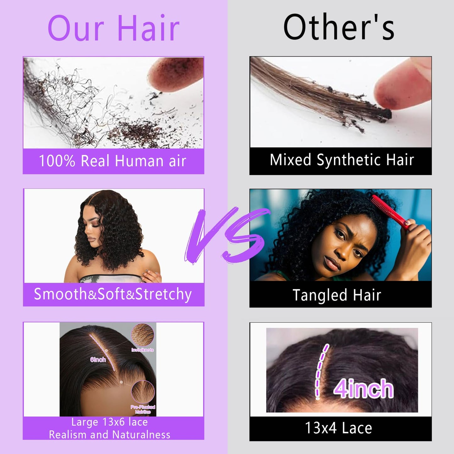 Punmasa 18 Inch Bob Wig Human Hair 13x6 Frontal Lace Wig 200% Density Highlight Ombre Lace Front Wigs Human Hair Pre Plucked Bob Wigs for Women 4/27 Curly Human Hair Wig