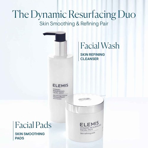 ELEMIS (The) Dynamic Duo Kit ($124 Value) - Enzyme-Powered Skin Refining Formulas - Daily Gel Cleanser and Exfoliating Facial Pads Kit