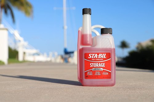 STA-BIL Storage Fuel Stabilizer - Keeps Fuel Fresh for 24 Months - Prevents Corrosion - Gasoline Treatment That Protects Fuel System - Fuel Saver - Treats 40 Gallons - 16 Fl. Oz. (22207) (Pack of 2)