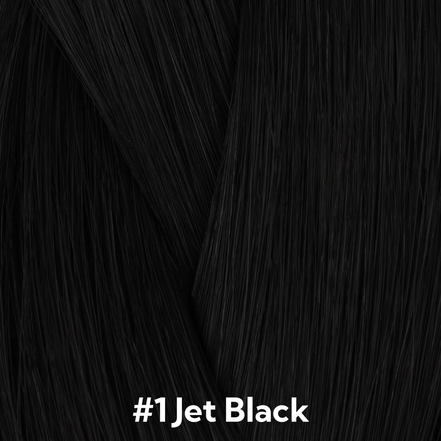 HOTBANANA Invisi Edge Tape in Hair Extensions Human Hair, 20inch 50g 20pcs Jet Black Invisible Tape in Extensions Straight Seamless Real Remy Hair Injected